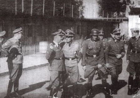 Himmler at Lipowa st camp